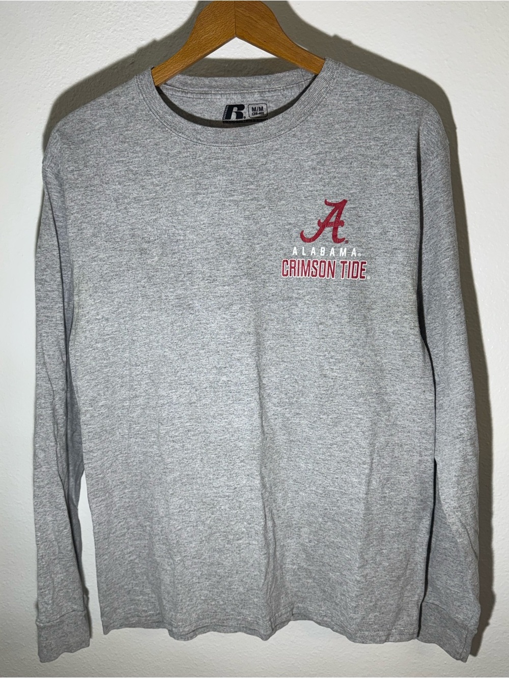 Alabama Crimson Tide Gray Long-Sleeve Tee